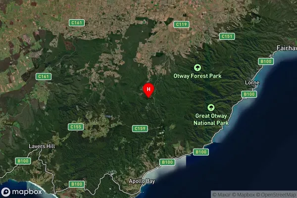 Barramunga,Victoria Satellite Map