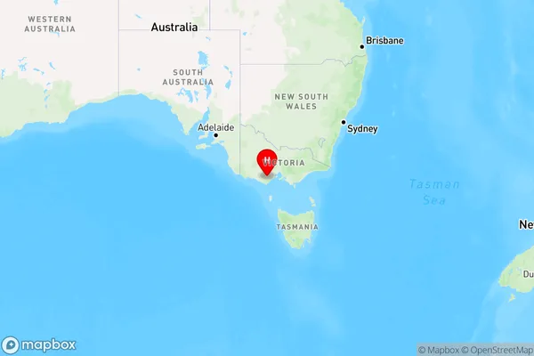 Irrewarra,Victoria Region Map