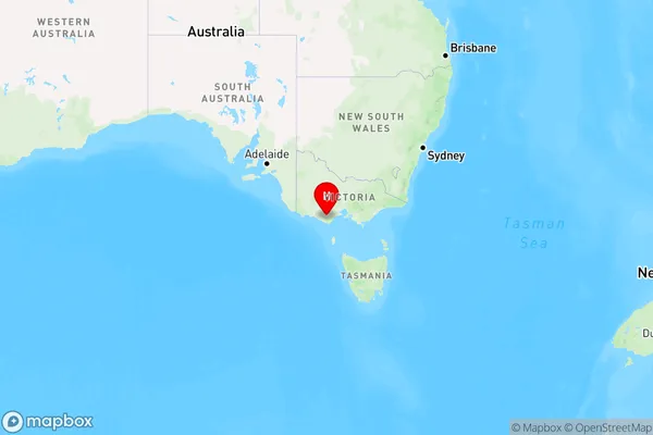 Irrewillipe,Victoria Region Map