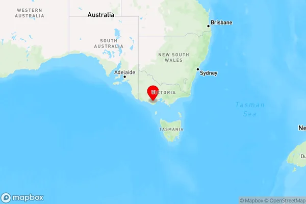 Irrewillipe East,Victoria Region Map