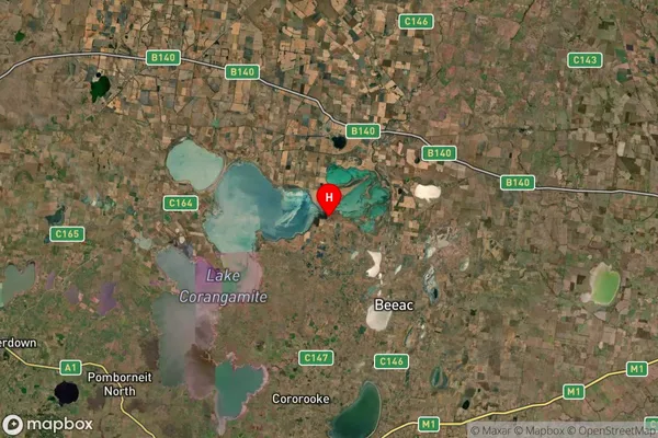 Cundare North,Victoria Satellite Map