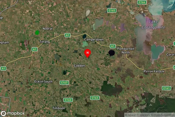 Bostocks Creek,Victoria Satellite Map