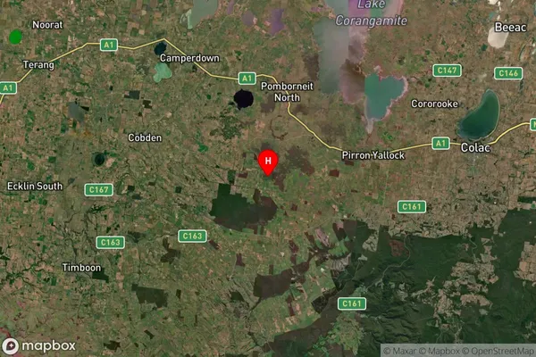 Carpendeit,Victoria Satellite Map