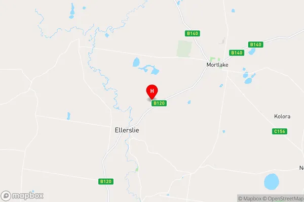 Ellerslie,Victoria Area Map