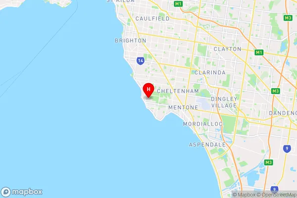 Black Rock,Victoria Area Map