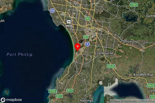 Seaford,Victoria Satellite Map