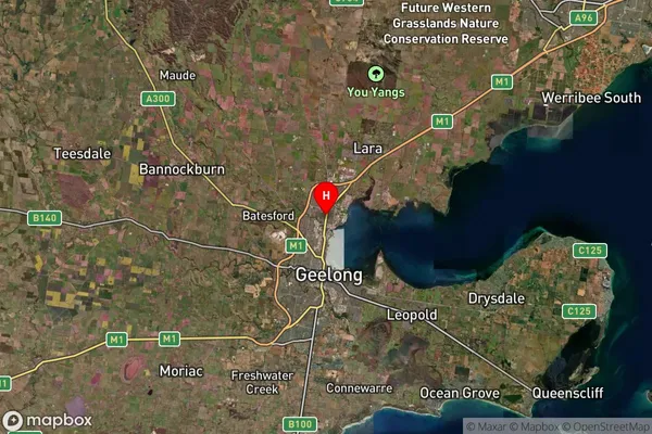 Norlane,Victoria Satellite Map