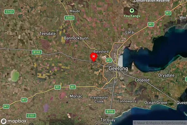 Stonehaven,Victoria Satellite Map