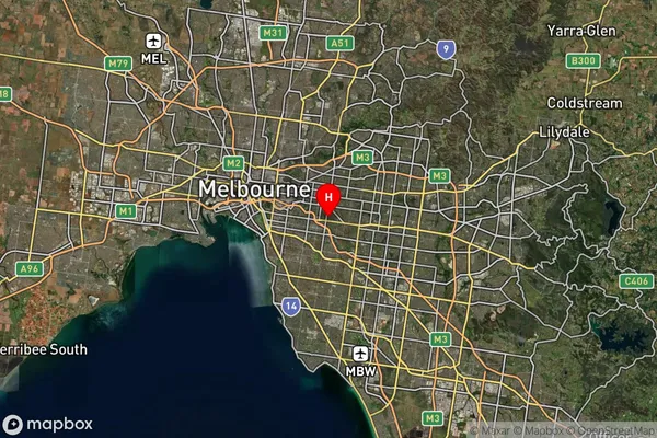 Middle Camberwell,Victoria Satellite Map