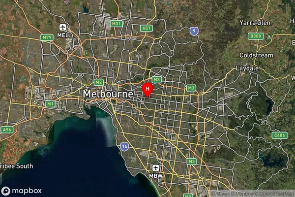 Canterbury,Victoria Satellite Map