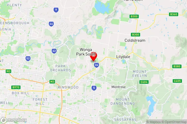 Croydon North,Victoria Area Map