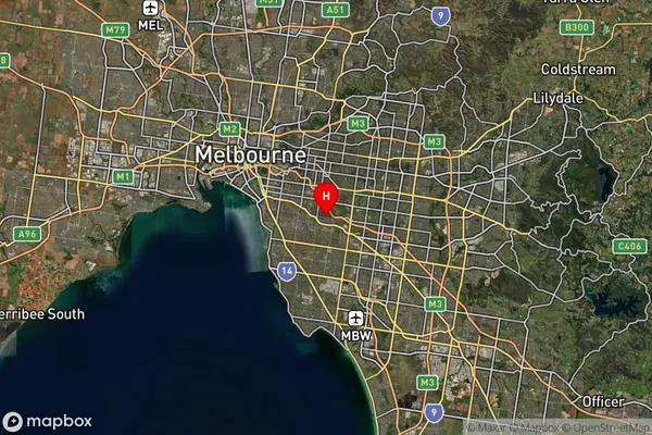 Darling,Victoria Satellite Map