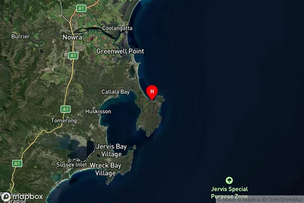 Currarong,New South Wales Satellite Map