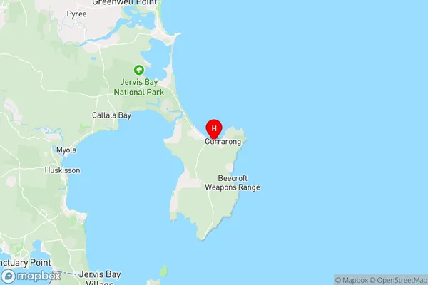 Currarong,New South Wales Area Map