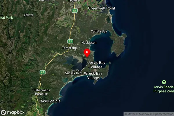 Erowal Bay,New South Wales Satellite Map