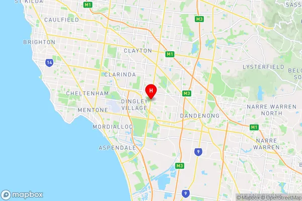 Springvale South,Victoria Area Map