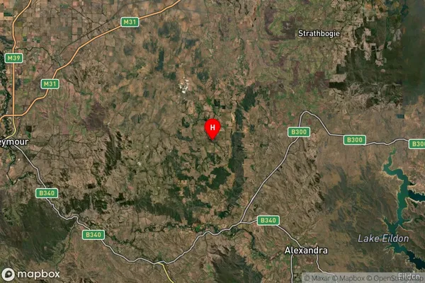 Terip Terip,Victoria Satellite Map