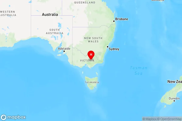 Mirimbah,Victoria Region Map