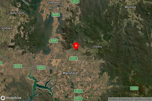 Bridge Creek,Victoria Satellite Map