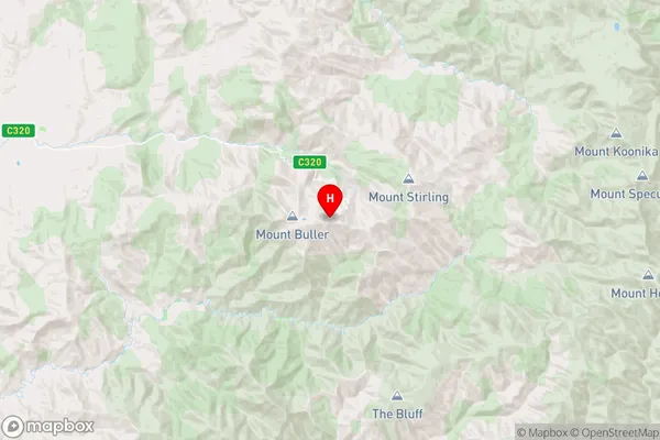 Mount Buller,Victoria Area Map