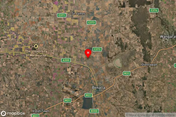 Goorambat,Victoria Satellite Map