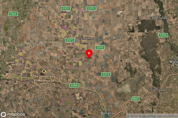 Devenish,Victoria Satellite Map