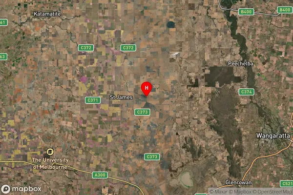 Lake Rowan,Victoria Satellite Map