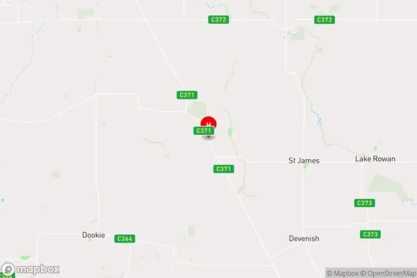 Waggarandall,Victoria Area Map