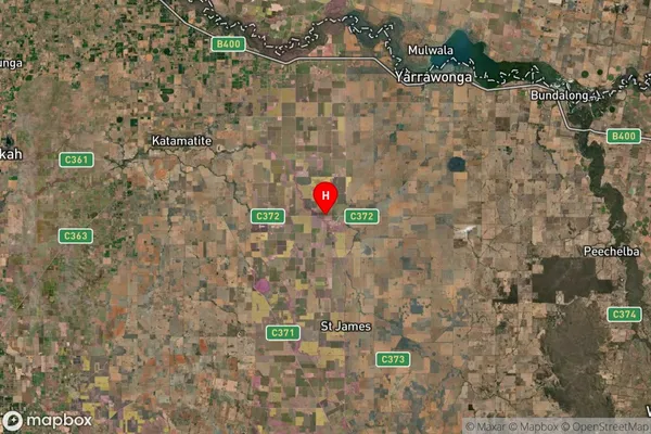 Tungamah,Victoria Satellite Map