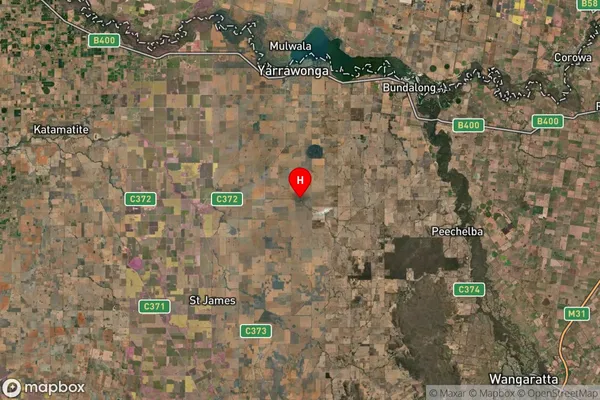 Wilby,Victoria Satellite Map