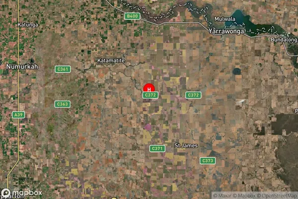 Youarang,Victoria Satellite Map