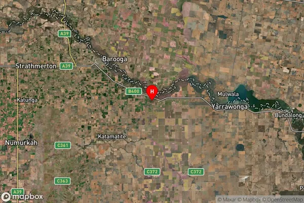 Boosey,Victoria Satellite Map