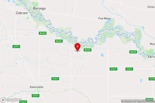 Boosey,Victoria Area Map