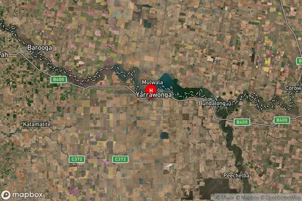 Yarrawonga,Victoria Satellite Map