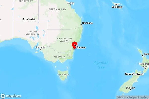 Myola,New South Wales Region Map