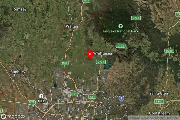 Woodstock,Victoria Satellite Map