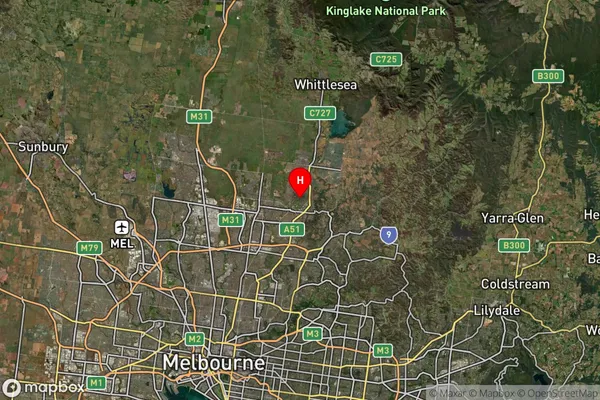 South Morang,Victoria Satellite Map