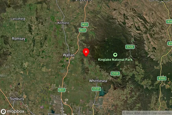 Upper Plenty,Victoria Satellite Map