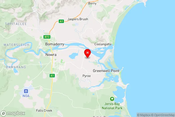 Numbaa,New South Wales Area Map