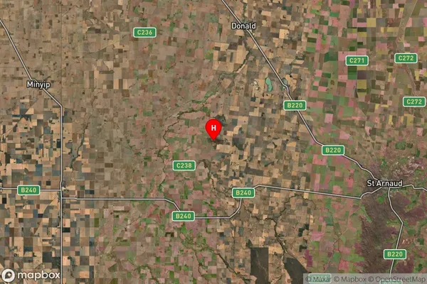 Avon Plains,Victoria Satellite Map