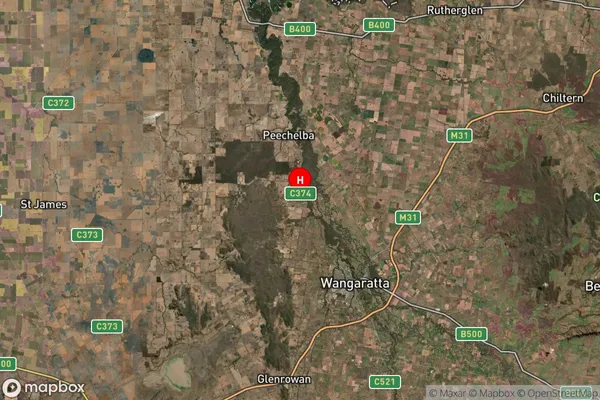 Killawarra,Victoria Satellite Map