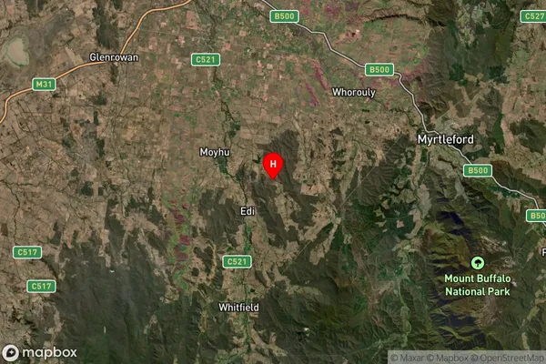 Meadow Creek,Victoria Satellite Map