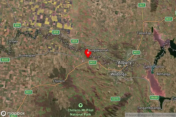 Barnawartha North,Victoria Satellite Map