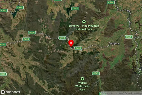 Berringama,Victoria Satellite Map