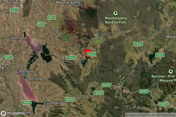 Bungil,Victoria Satellite Map