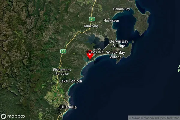 Swanhaven,New South Wales Satellite Map