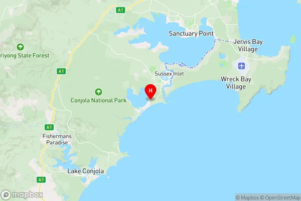 Swanhaven,New South Wales Area Map