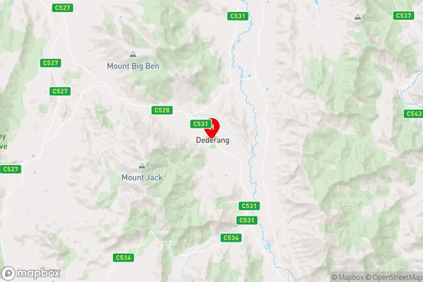 Dederang,Victoria Area Map