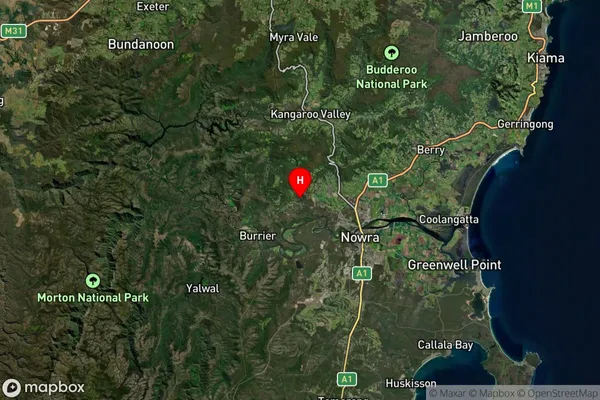 Tapitallee,New South Wales Satellite Map