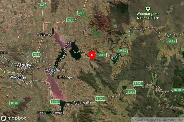 Talgarno,Victoria Satellite Map